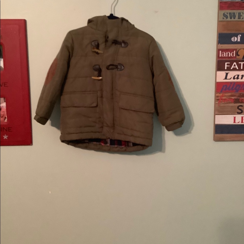 Tamarind green coat
